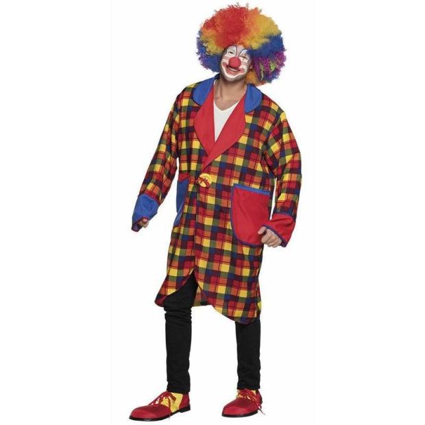 Adult Circus Clown Jacket Fancy Dress Costume  |   Clown Clown Clown