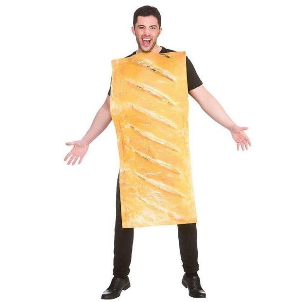 Adult Funny Sausage Roll Costume Unisex Food Fancy Dress Outfit  |   Food and drink FANCY DRESS Food & drink