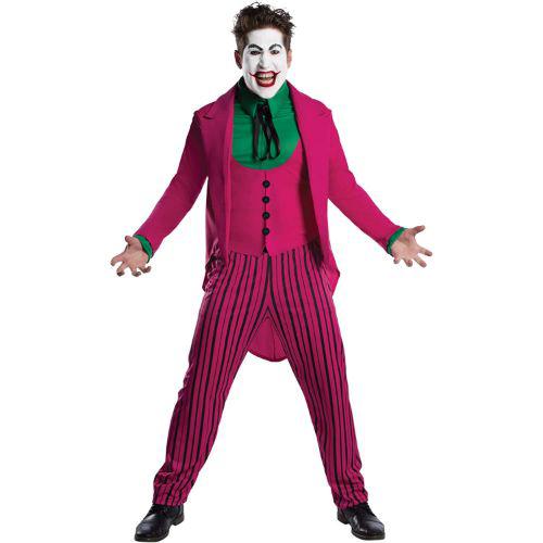 Adult Men’s DC Comic The Joker 1966 Version Fancy Dress Costume  |   Superhero FANCY DRESS Superhero