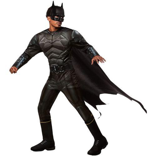 Adult Men’s DC The Batman 2022 Superhero Fancy Dress Costume  |   Superhero FANCY DRESS Superhero