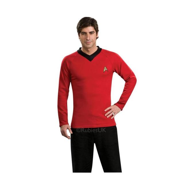 Adult Original Star Trek Shirts Spock Kirk Scotty Fancy Dress Costume  |   Tv & film FANCY DRESS Tv & film