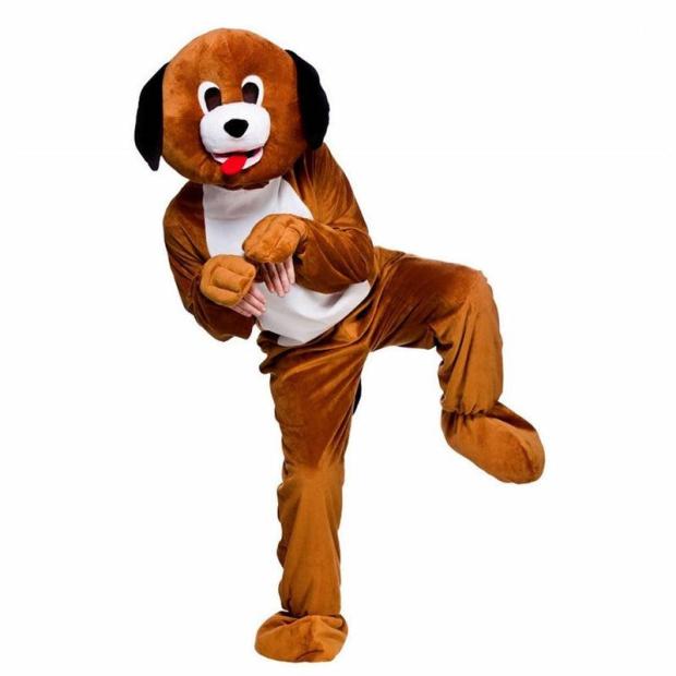 Adult Playful Puppy Dog Mascot Costume Unisex Animal Fancy Dress Outfit  |   Animal Animal Animal