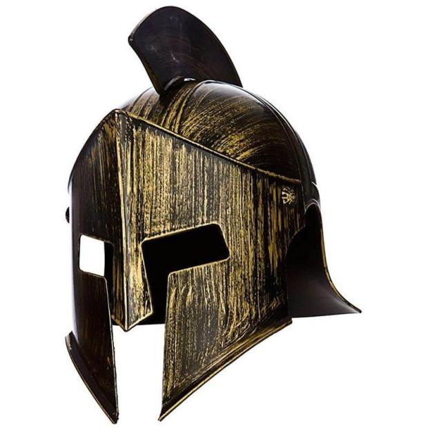 Adult Unisex Gladiator Spartan Helmet Fancy Dress Costume Accessory – One Size  |   Historical FANCY DRESS Historical