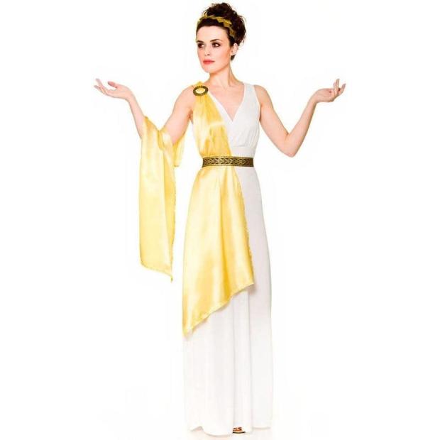 Adult Women’s Greek Goddess Fancy Dress Costume  |   Historical FANCY DRESS Historical