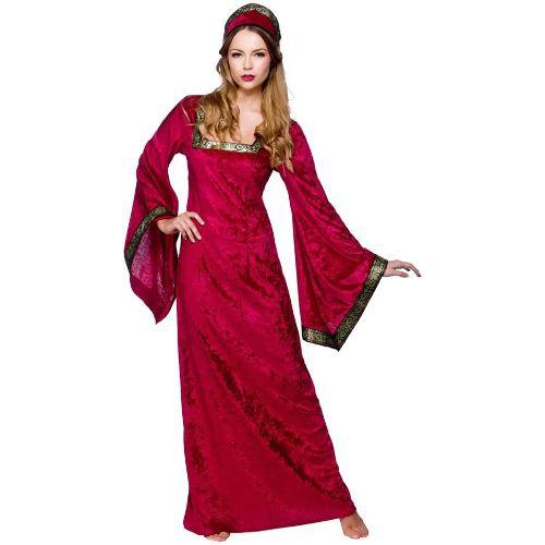 Adult Women’s Medieval Royal Princess Fancy Dress Costume – Extra Large  |   Historical FANCY DRESS Historical