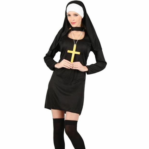 Adult Women’s Nun Fancy Dress Costume  |   Religious FANCY DRESS Religious