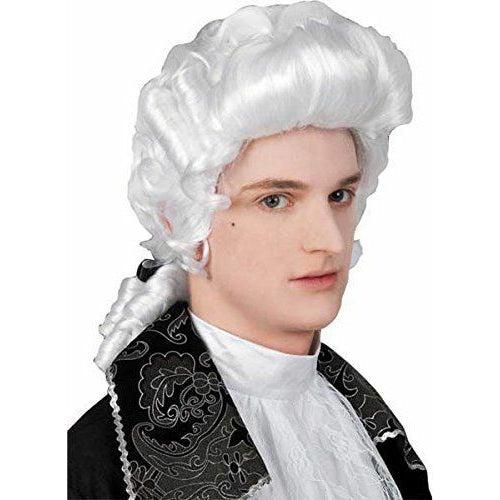 Baroque Man Wig Elizabethan 17th 18th Century Victorian Fancy Dress  |   Historical FANCY DRESS Historical