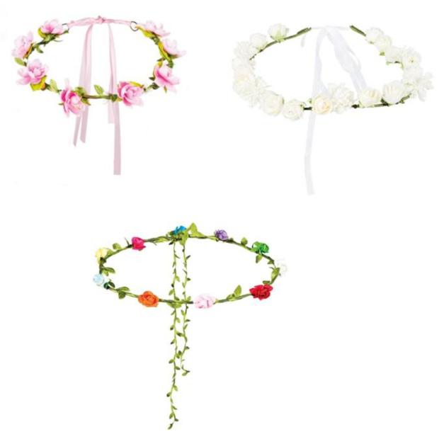 Boland Hippie Flower Headband Women’s Fancy Dress  |   Hippie FANCY DRESS Hippie