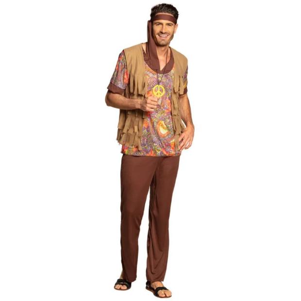 Boland Hippie Willow Man Men’s Fancy Dress Costume  |   Hippie FANCY DRESS Hippie