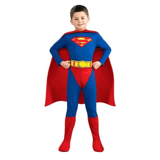 Boys Classic Superman Costume Licensed Child Kids Super Hero Fancy Dress Outfit  |   Tv & film FANCY DRESS Tv & film