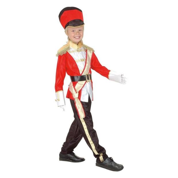 Boys Toy Soldier Costume Nutcracker Christmas Child Fancy Dress Outfit  |   Military FANCY DRESS Military