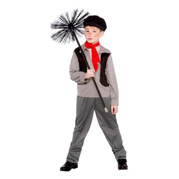 Boys Victorian Chimney Sweep Child Fancy Dress Costume Kids Book Week Outfit  |   Historical FANCY DRESS Historical