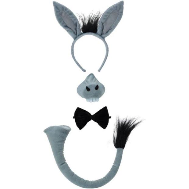 Bristol Novelty Donkey Set Child Unisex Fancy Dress Costume Accessory  |   Animal Animal Animal