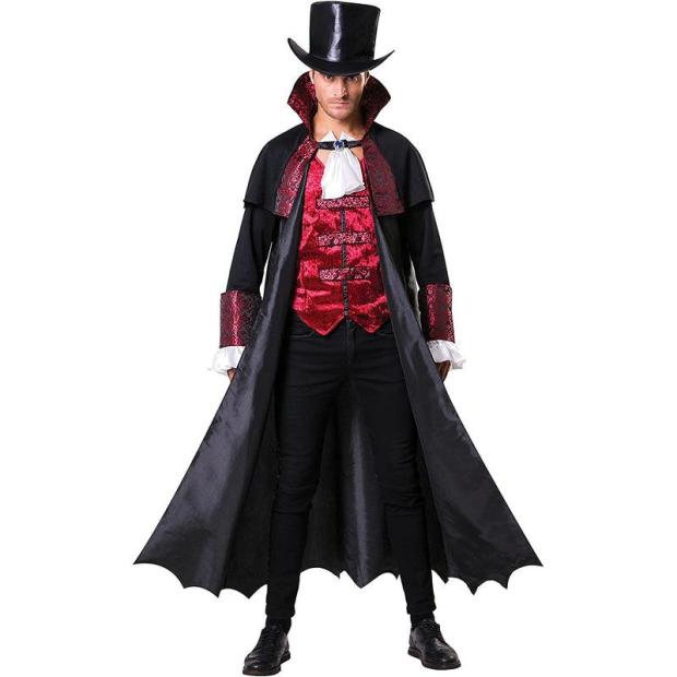 Bristol Novelty Vampire Count Costume – Standard  |   Historical FANCY DRESS Historical