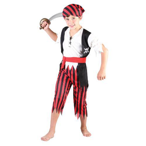 Child Boy’s Pirate Boy Jim Buccaneer Fancy Dress Costume  |   Pirate FANCY DRESS Pirate