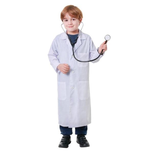 Childrens Doctor Scientist White Lab Coat Girls Boys Fancy Dress Costume  |   Doctors & nurses Doctors & nurses Doctors & nurses