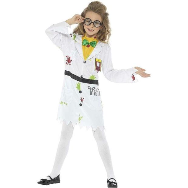 Child’s Unisex Mad Scientist Fancy Dress Costume – 9-10 Years  |   Doctors & nurses Doctors & nurses Doctors & nurses