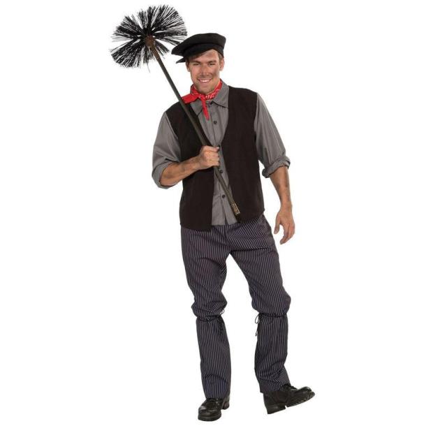 Chimney Sweep Bert Victorian Oliver Twist Book Week Fancy Dress Costume  |   Historical FANCY DRESS Historical