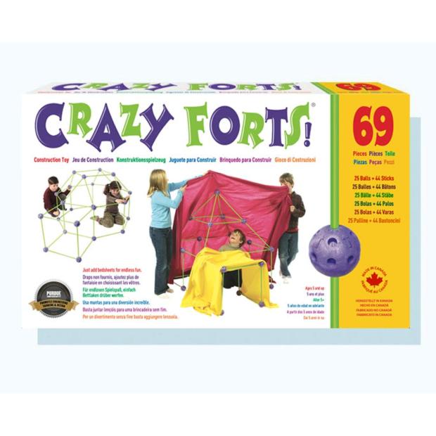 Crazy Forts 69 Piece Original Edition  |   Construction toys Construction toys Construction toys