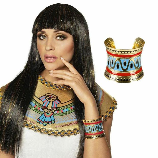 Egyptian Flow of the Nile Bracelet Fancy Dress Accessory  |   Egyptian Egyptian Egyptian