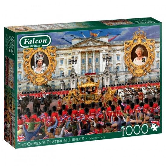 Falcon De Luxe 1000 Piece Jigsaw – The Queens Platinum Jubilee  |   Galt toys EDUCATIONAL Galt toys