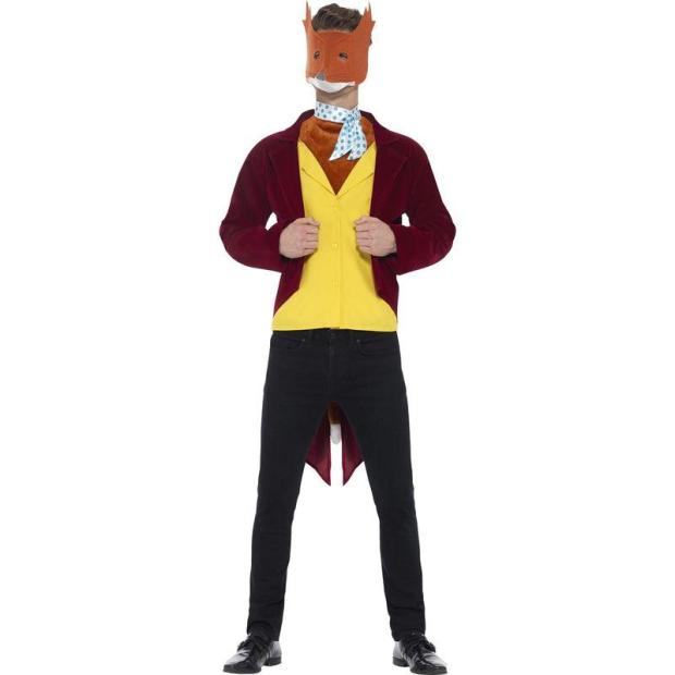 Fantastic Mr Fox Roald Dahl Costume Adult Book Week Fancy Dress Outfit  |   Animal Animal Animal