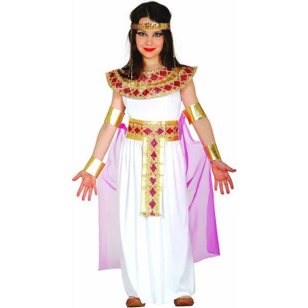 Fiestas Guirca Egyptian Queen Cleopatra Nefertari Girl’s Fancy Dress Costume  |   Historical FANCY DRESS Historical