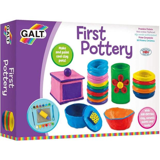 Galt Toys, First Pottery, Kids’ Craft Kits, Ages 6 Years Plus  |   Galt toys EDUCATIONAL Galt toys