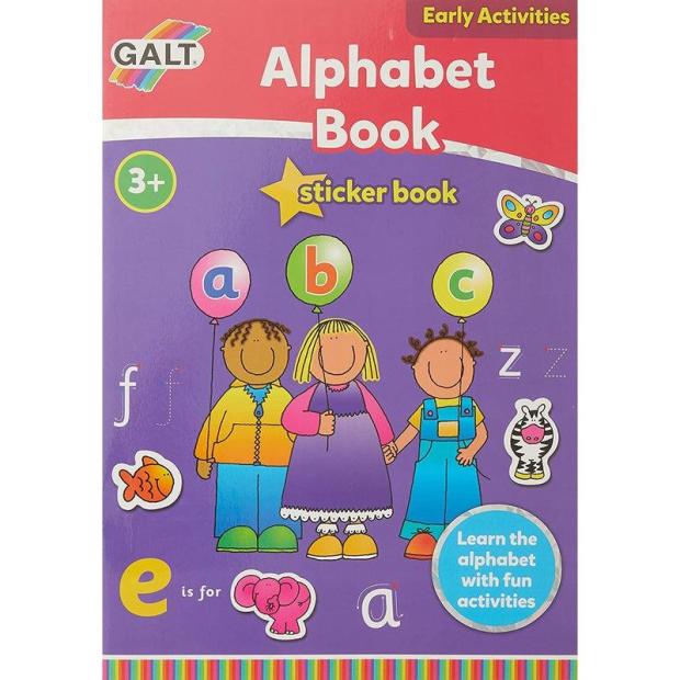 Galt Toys Home Learning Alphabet Sticker Books  |   Galt toys EDUCATIONAL Galt toys