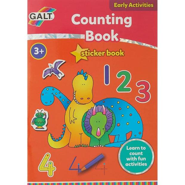 Galt Toys Home Learning Counting Sticker Books  |   Galt toys EDUCATIONAL Galt toys