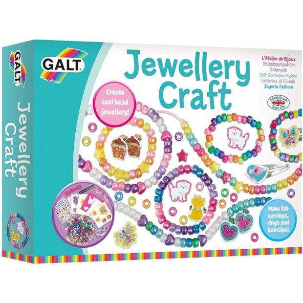 Galt Toys, Jewellery Craft, Kids’ Craft Kits, Ages 5 Years Plus  |   Galt toys EDUCATIONAL Galt toys