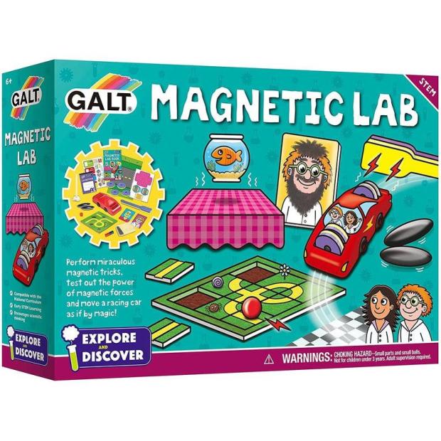 Galt Toys, Magnetic Lab, Science Kit for Kids, Ages 6 Years Plus  |   Galt toys EDUCATIONAL Galt toys