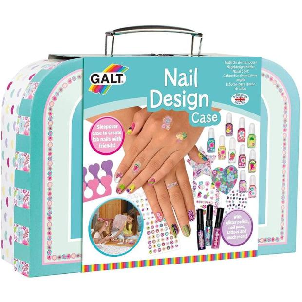 Galt Toys, Nail Design Case, Kids’ Craft Kits, Ages 7 Years Plus  |   Galt toys EDUCATIONAL Galt toys