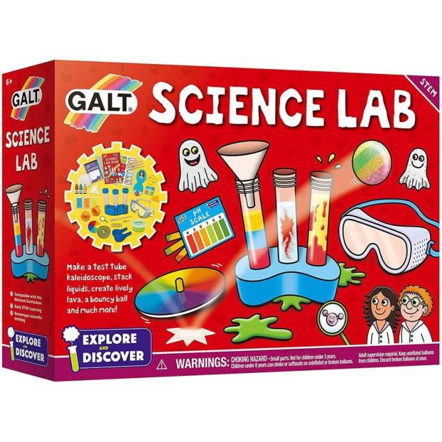 Galt Toys, Science Lab, Science Kit for Kids, Ages 6 Years Plus  |   Galt toys EDUCATIONAL Galt toys