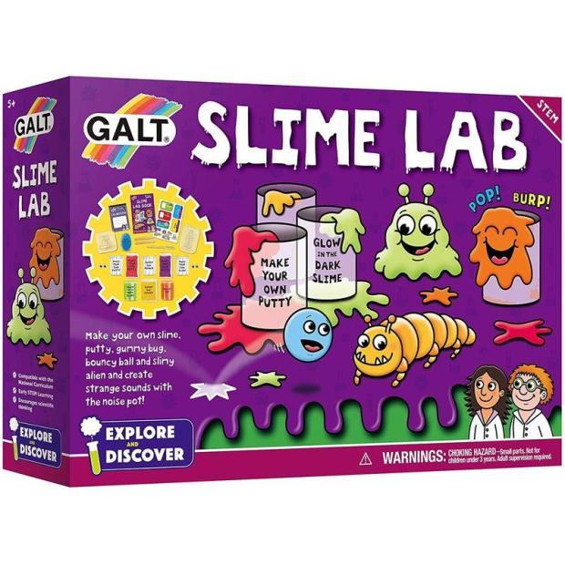 Galt Toys, Slime Lab, Science Kit for Kids, Ages 5 Years Plus  |   Galt toys EDUCATIONAL Galt toys