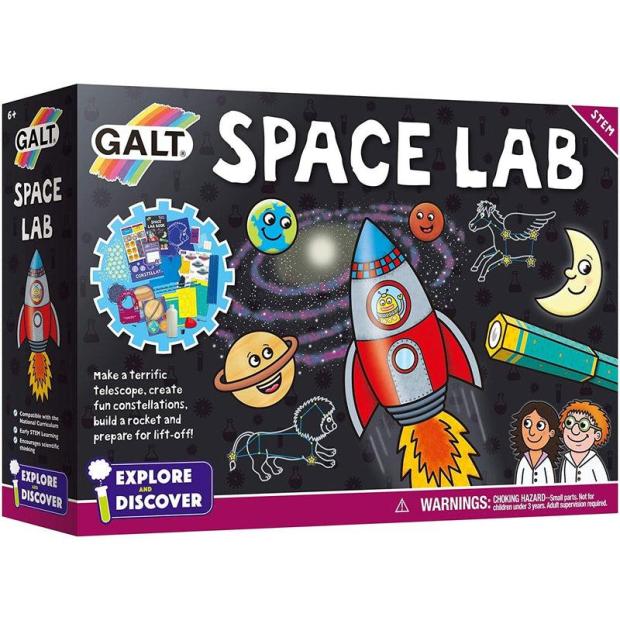 Galt Toys, Space Lab, Science Kit for Kids, Ages 6 Years Plus  |   Galt toys EDUCATIONAL Galt toys