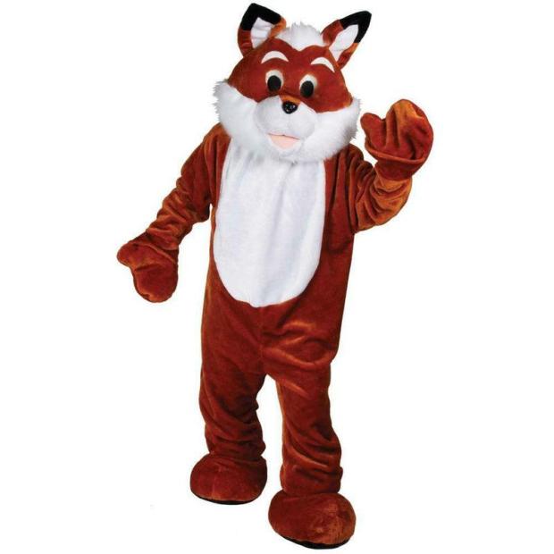 Giant Deluxe Fox Mascot Costume Animal Fancy Dress Costume  |   Animal Animal Animal