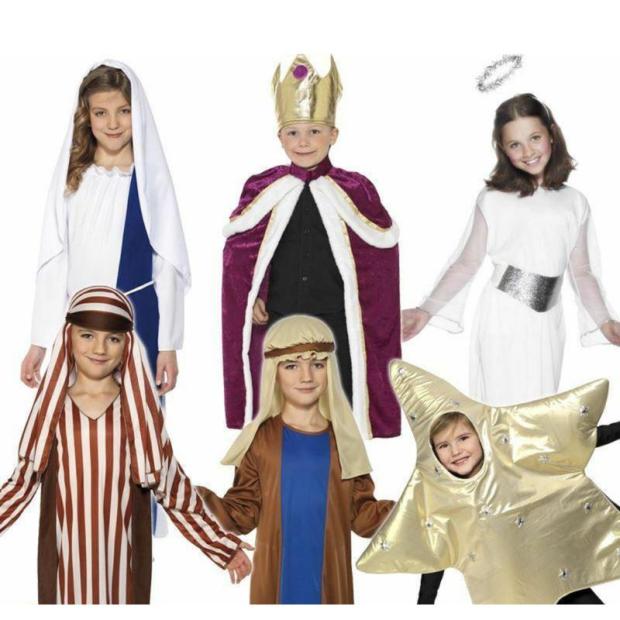 Girls Boys Christmas Nativity Play Fancy Dress Costumes Xmas Kids Outfits  |   Religious FANCY DRESS Religious