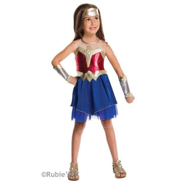 Girls Wonder Woman Costume Dawn Of Justice Batman V Superman Child Fancy Dress  |   Superhero FANCY DRESS Superhero