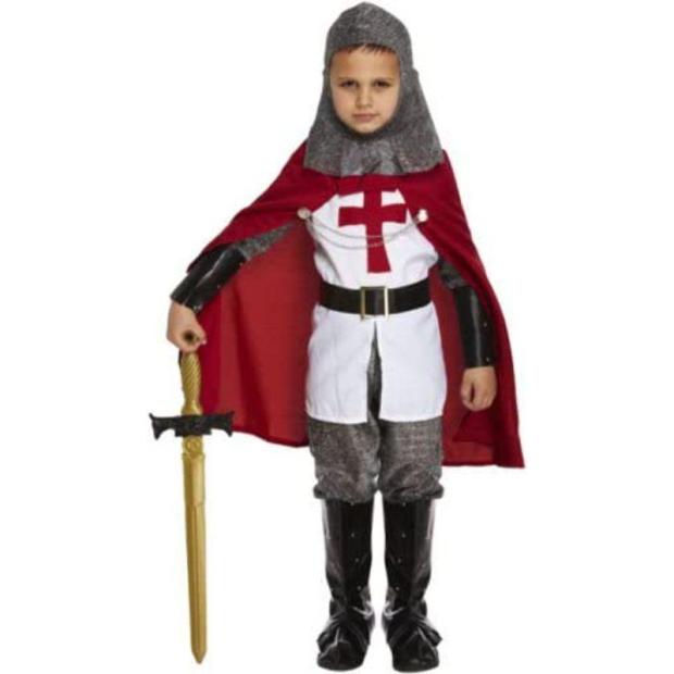 Henbrandt Knight Crusader Boy’s Fancy Dress Costume  |   Historical FANCY DRESS Historical