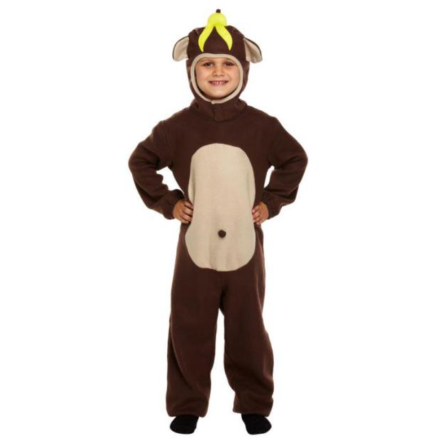 Henbrandt Monkey Child Unisex Fancy Dress Costume  |   Animal Animal Animal