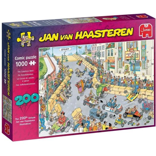 Jan van Haasteren 1000 Piece Jigsaw – The Soapbox Race – 20053  |   Galt toys EDUCATIONAL Galt toys