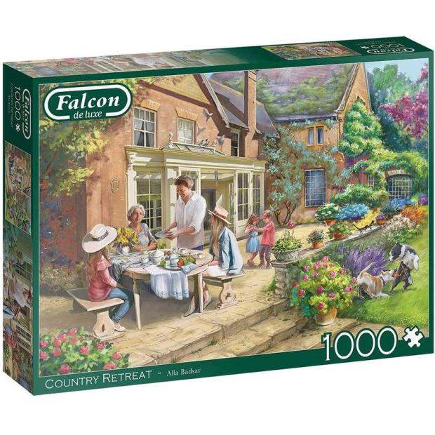 Jumbo, Falcon de luxe – Country House Retreat, Jigsaw Puzzles for Adults, 1,000 piece  |   Galt toys EDUCATIONAL Galt toys