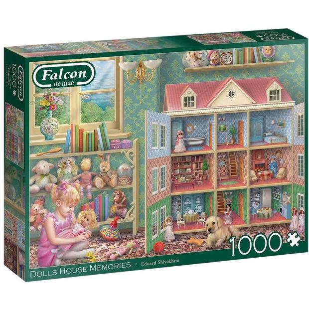 Jumbo, Falcon de luxe – Dolls House Memories, Jigsaw Puzzles for Adults, 1,000 piece  |   Galt toys EDUCATIONAL Galt toys