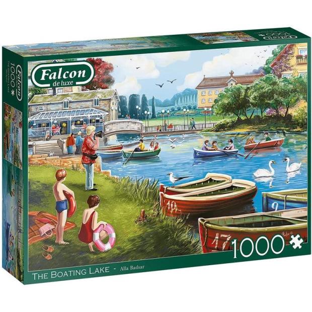 Jumbo, Falcon de luxe – The Boating Lake, Jigsaw Puzzles for Adults, 1,000 piece  |   Galt toys EDUCATIONAL Galt toys