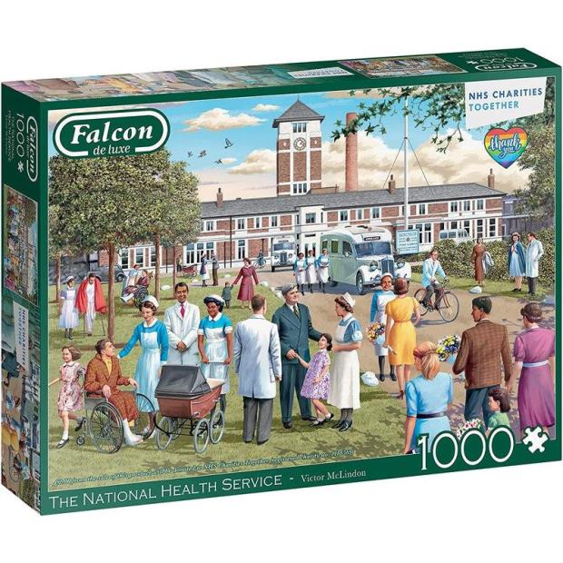 Jumbo, Falcon de luxe – The National Health 1,000 piece puzzle  |   Galt toys EDUCATIONAL Galt toys