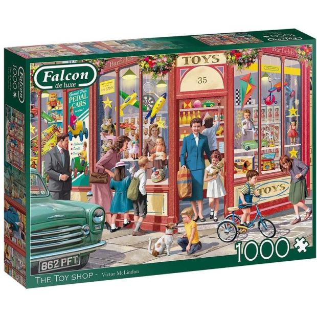 Jumbo, Falcon de luxe – The Toy Shop, Jigsaw Puzzles for Adults, 1,000 piece  |   Galt toys EDUCATIONAL Galt toys