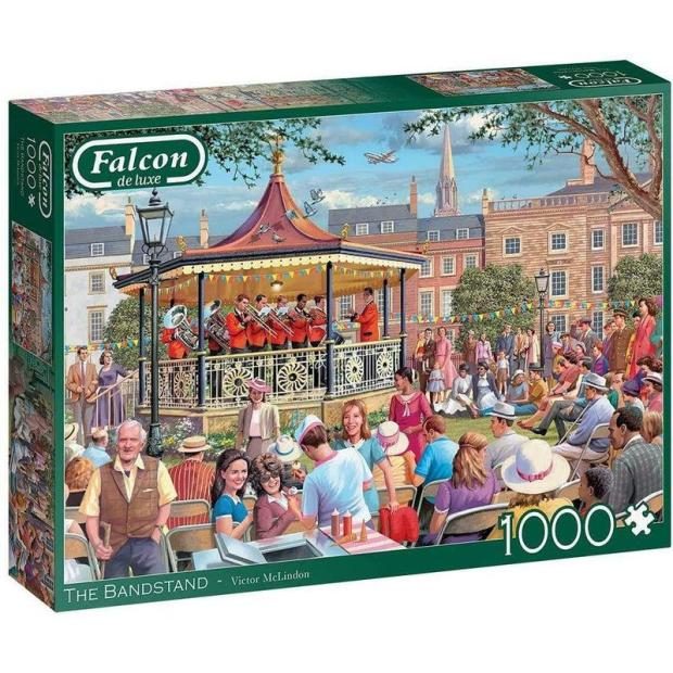 Jumbo Games Falcon De Luxe 1000 Piece Jigsaw – The Bandstand  |   Galt toys EDUCATIONAL Galt toys