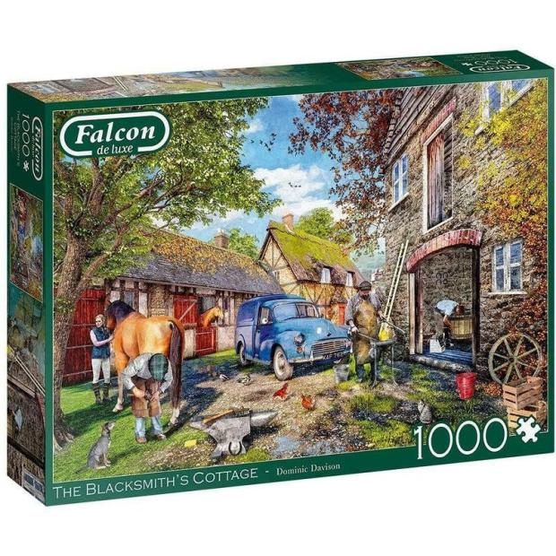 Jumbo Games Falcon De Luxe 1000 Piece Jigsaw – The Blacksmiths Cottage  |   Galt toys EDUCATIONAL Galt toys