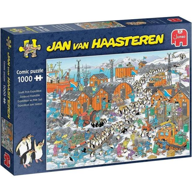 Jumbo Games Jan van Haasteren South Pole Expedition Jigsaw Puzzle Comic  |   Galt toys EDUCATIONAL Galt toys